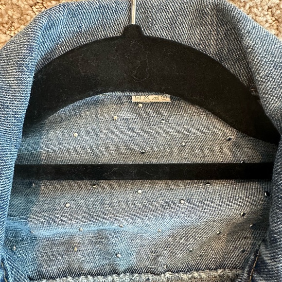 Studded Denim Jean Jacket - Picture 3 of 3